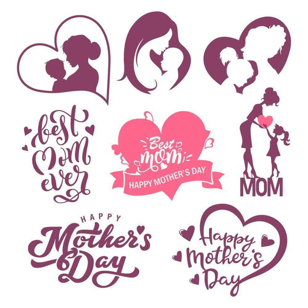 Best Mom Ever - Cricut File - Svg, Png, Dxf, Eps - LightBoxGoodMan