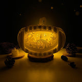 Nightmare Before Christmas - 3D Pop-up Light Box Pumpkin File - Cricut File - LightBoxGoodMan - LightboxGoodman