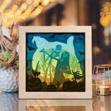 Nightmare Before Christmas 5 – Paper Cut Light Box File - Cricut File - 20x20cm - LightBoxGoodMan
