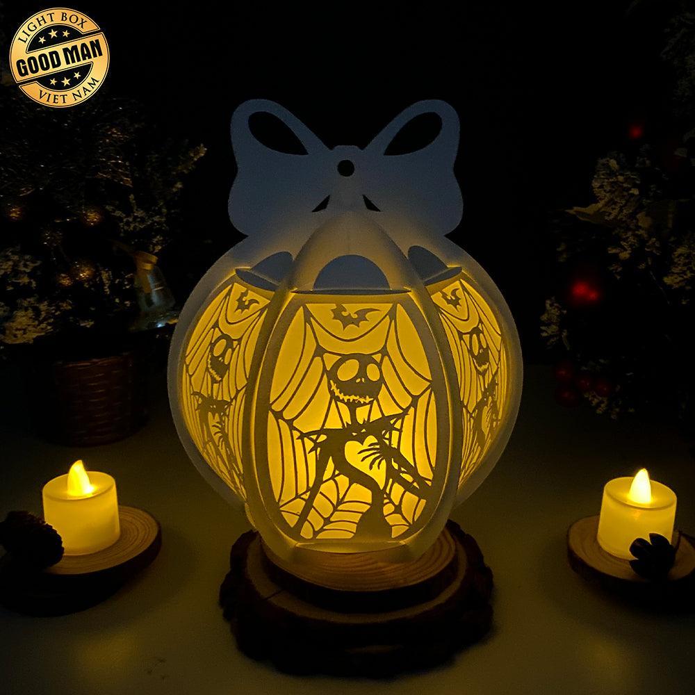 Nightmare Before Christmas - Globe Lantern File - Cricut File - LightBoxGoodMan - LightboxGoodman