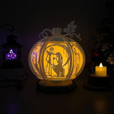 Nightmare Before Christmas - 3D Pumpkin Lantern File - Cricut File 1 - LightBoxGoodMan