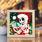 Nightmare Christmas – Paper Cut Light Box File - Cricut File - 20x20cm - LightBoxGoodMan - LightboxGoodman