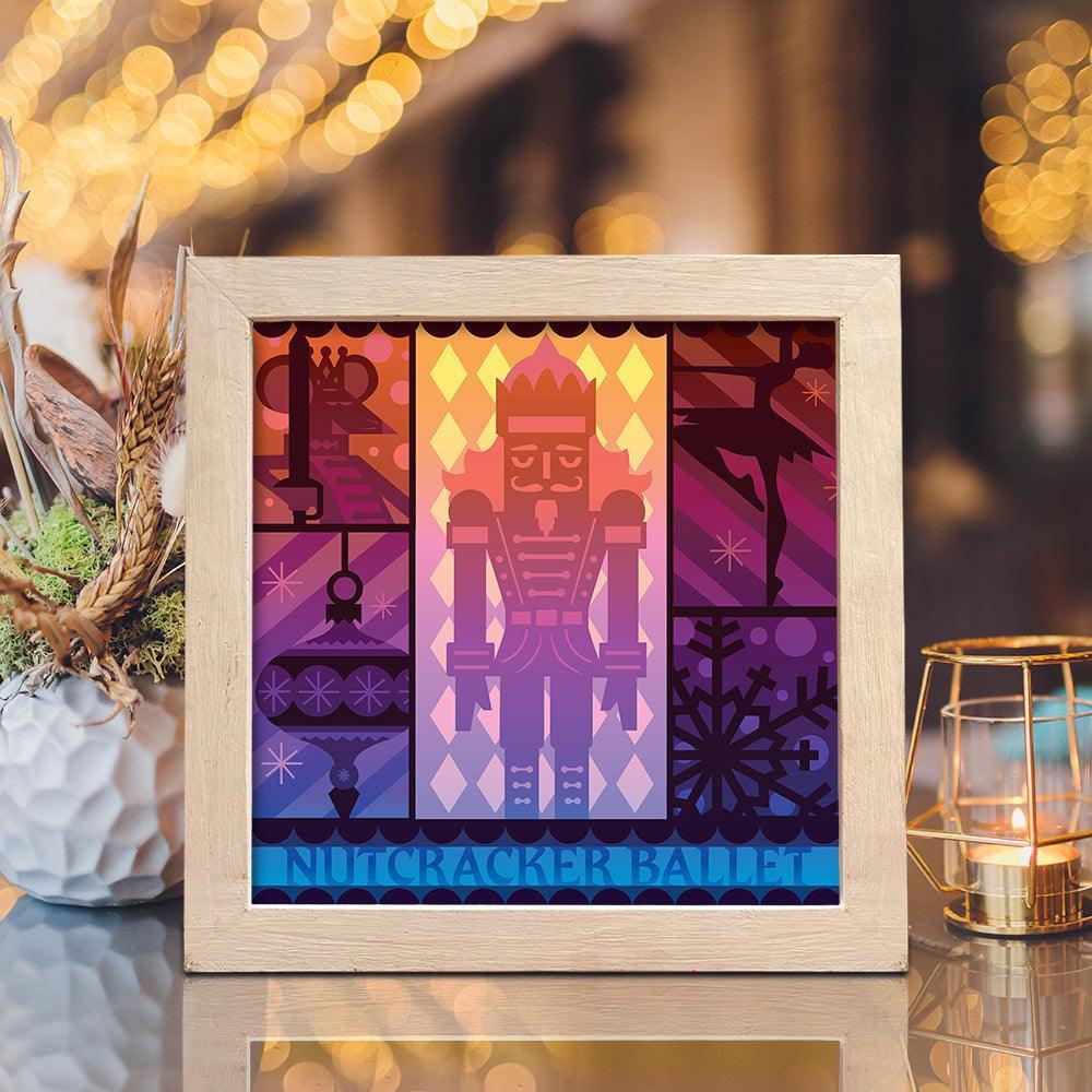 Nutcracker - Paper Cut Light Box File - Cricut File - 20x20cm - LightBoxGoodMan - LightboxGoodman