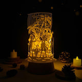 One Piece - 3D Dome Lantern File - Cricut File - LightBoxGoodMan
