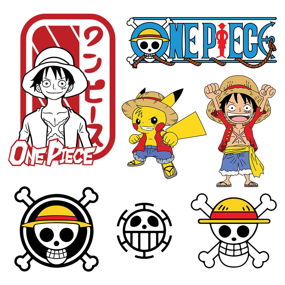 One Piece 2 - Cricut File - Svg, Png, Dxf, Eps - LightBoxGoodMan
