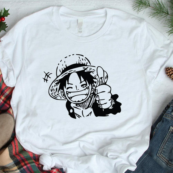 One Piece Luffy - Cricut File - Svg, Png, Dxf, Eps