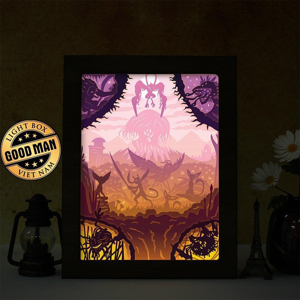 Ori And The Will Of The Wisps – Paper Cut Light Box File - Cricut File - 20x26cm - LightBoxGoodMan - LightboxGoodman