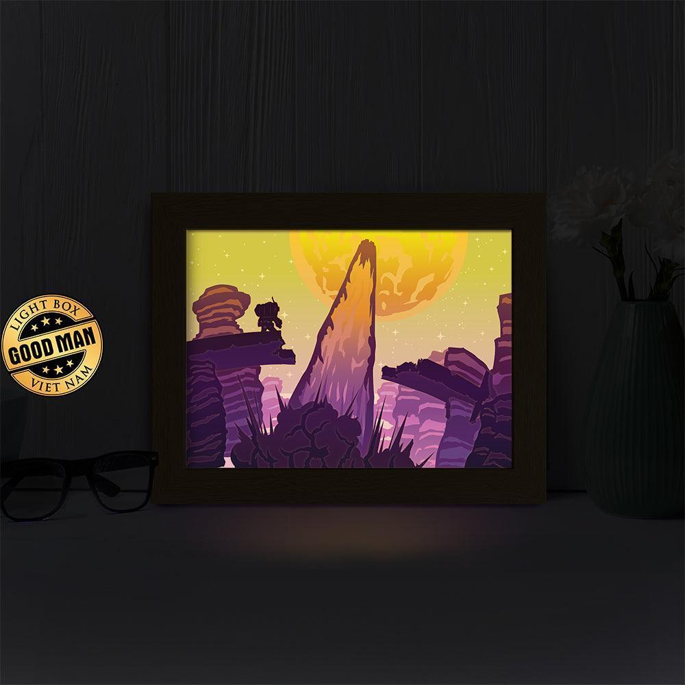 Outer Wilds – Paper Cut Light Box File - Cricut File - 8x10 Inches - LightBoxGoodMan - LightboxGoodman