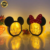 Pack 2 Mickey Love - Paper Cut Disney Mouse Light Box File - Cricut File - LightBoxGoodMan - LightboxGoodman