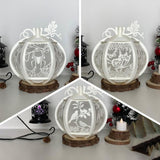 Pack 3 Animal World - Pumpkin Lantern File - Cricut File - LightBoxGoodMan - LightboxGoodman