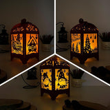 Pack 3 Christmas 2 - Paper Cut Lantern File - Cricut File - 10,5x20,6cm - LightBoxGoodMan
