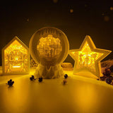 Pack 3 Fallout Game - Paper Cut Light Box File - Cricut File - LightBoxGoodMan