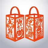 Paw Patrol Halloween - Paper Cut Lantern File - Cricut File - 10x16cm - LightBoxGoodMan