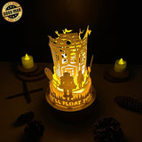 Pennywise - 3D Dome Lantern File - Cricut File - LightBoxGoodMan - LightboxGoodman