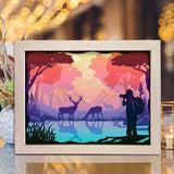 Photographer – Paper Cut Light Box File - Cricut File - 20x26cm - LightBoxGoodMan