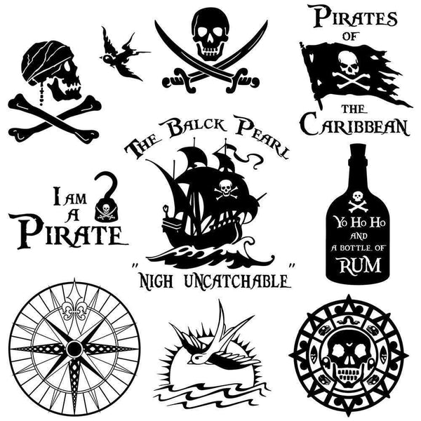 Pirates of Caribbean Ride Disneyland SVG DXF PNG – Jenny Lynn SVG