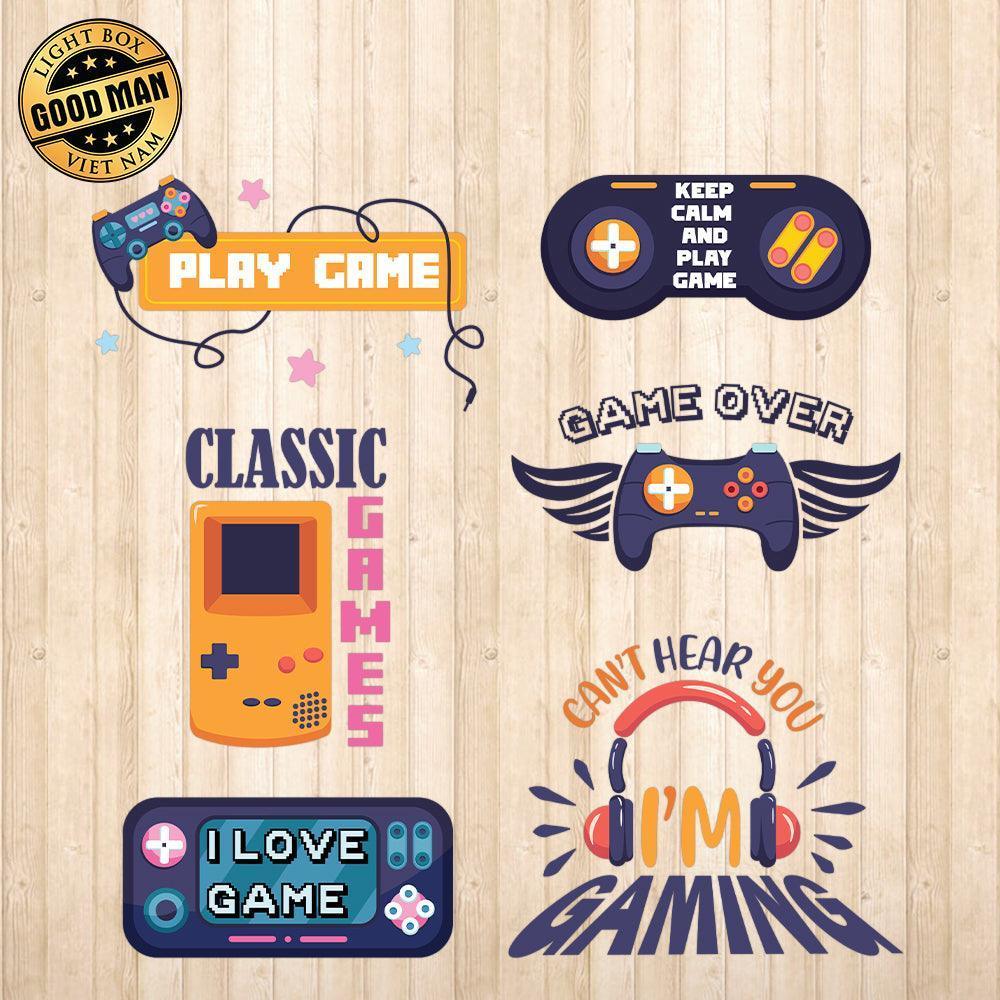 Play game - Cricut File - Svg, Png, Dxf, Eps - LightBoxGoodMan - LightboxGoodman