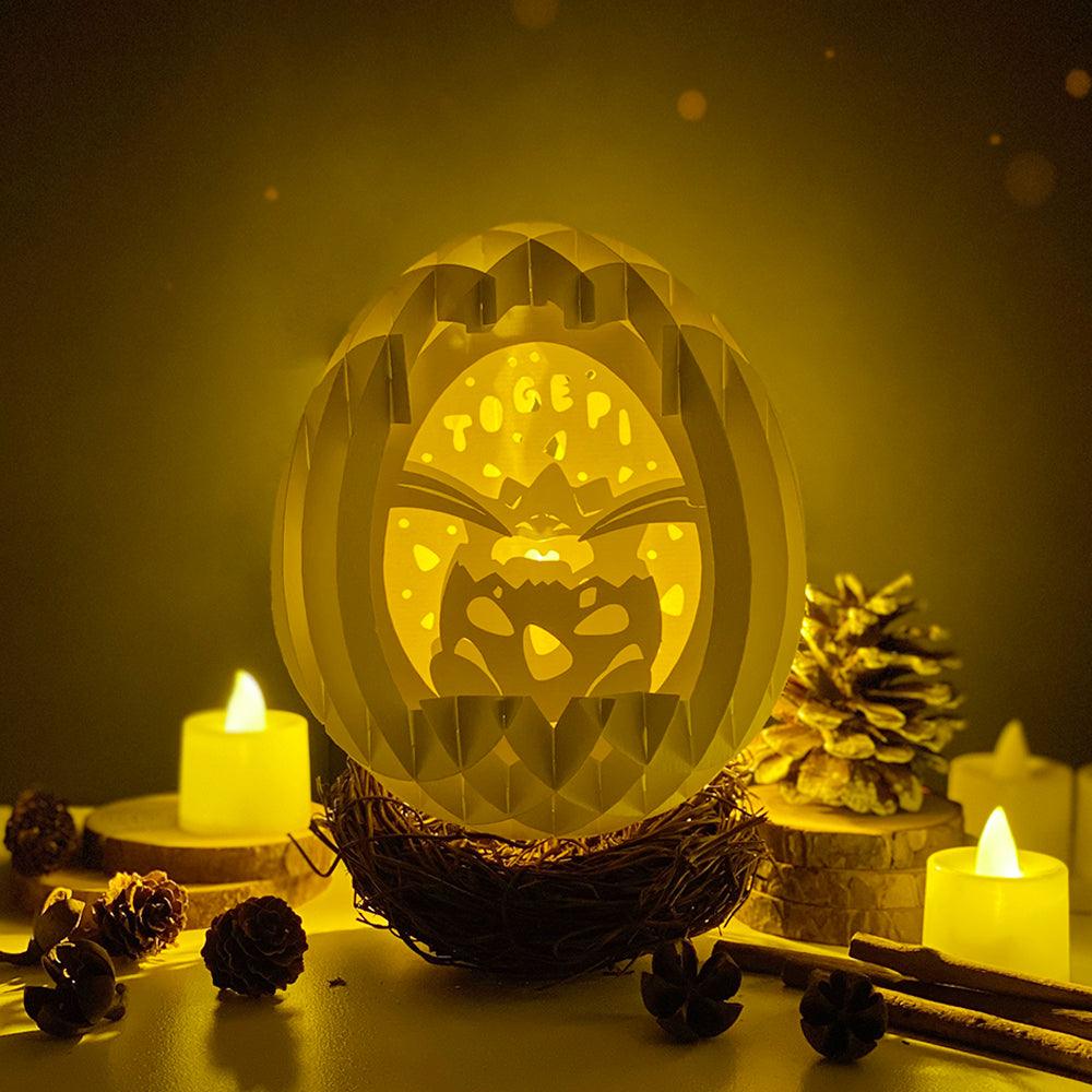 Pokemon Togepi - Easter Egg 3D Pop-up File - Cricut File - 5.8x4.8" - LightBoxGoodMan - LightboxGoodman