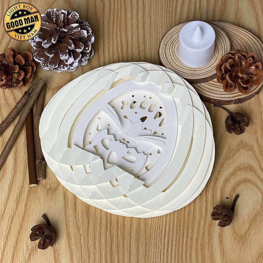 Pokemon Togepi - Easter Egg 3D Pop-up File - Cricut File - 5.8x4.8" - LightBoxGoodMan - LightboxGoodman