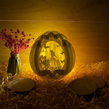 Princess - Easter Egg 3D Pop-up File - Cricut File - 5.8x4.8" - LightBoxGoodMan - LightboxGoodman