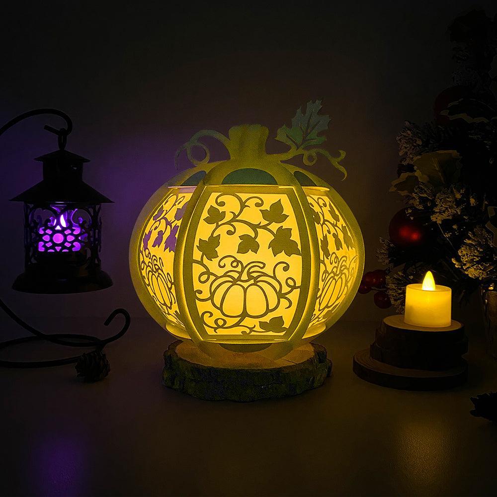 Pumpkin - Pumpkin Lantern File - Cricut File - LightBoxGoodMan - LightboxGoodman
