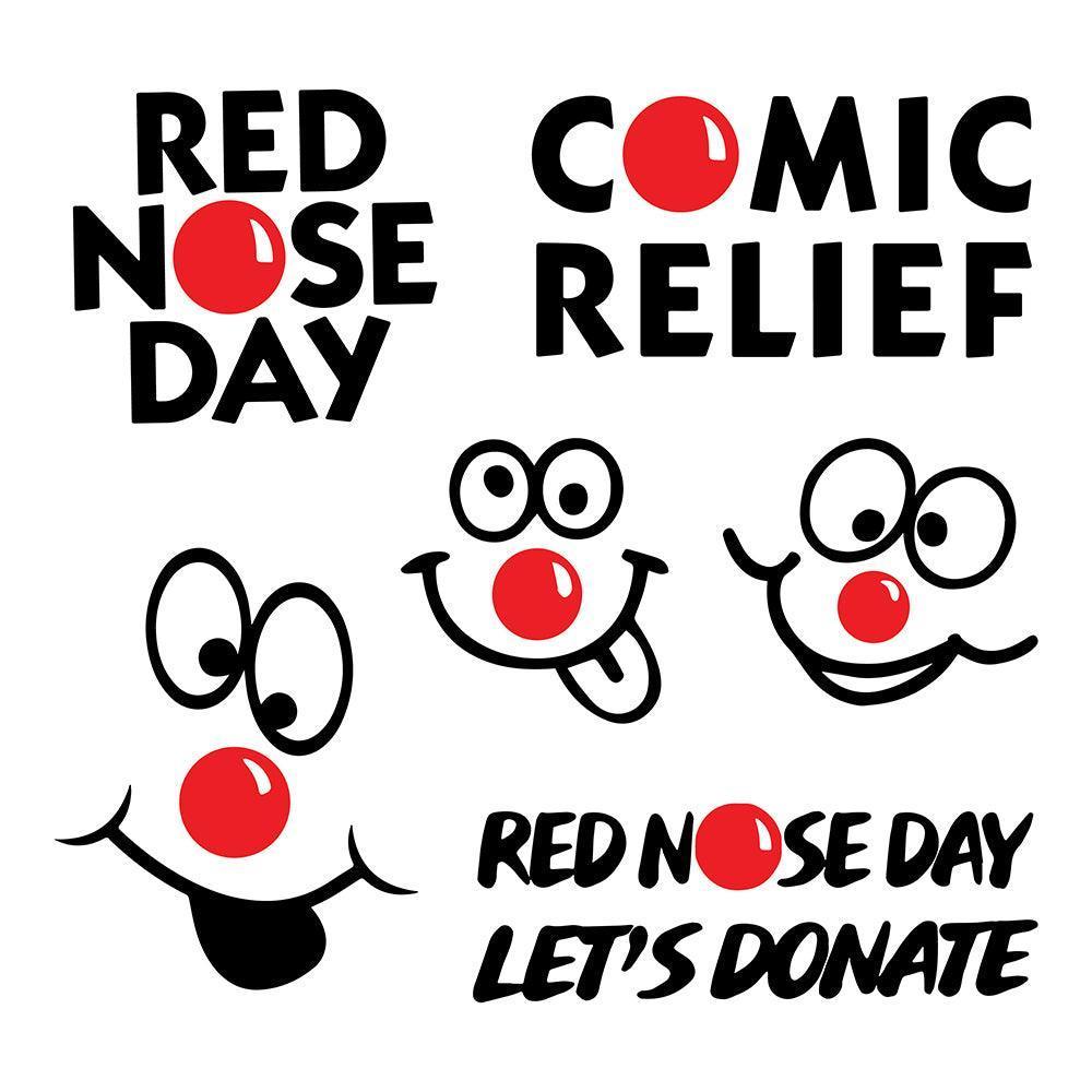 Red Nose Day - Cricut File - Svg, Png, Dxf, Eps - LightBoxGoodMan - LightboxGoodman