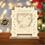 Rocket - Pop-up Light Box File - Cricut File - LightBoxGoodMan - LightboxGoodman
