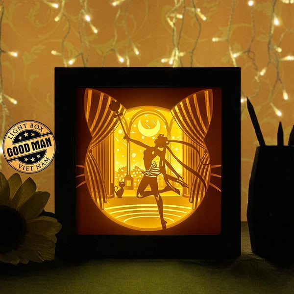 Sailor Moon 1 - Paper Cutting Light Box - LightBoxGoodman