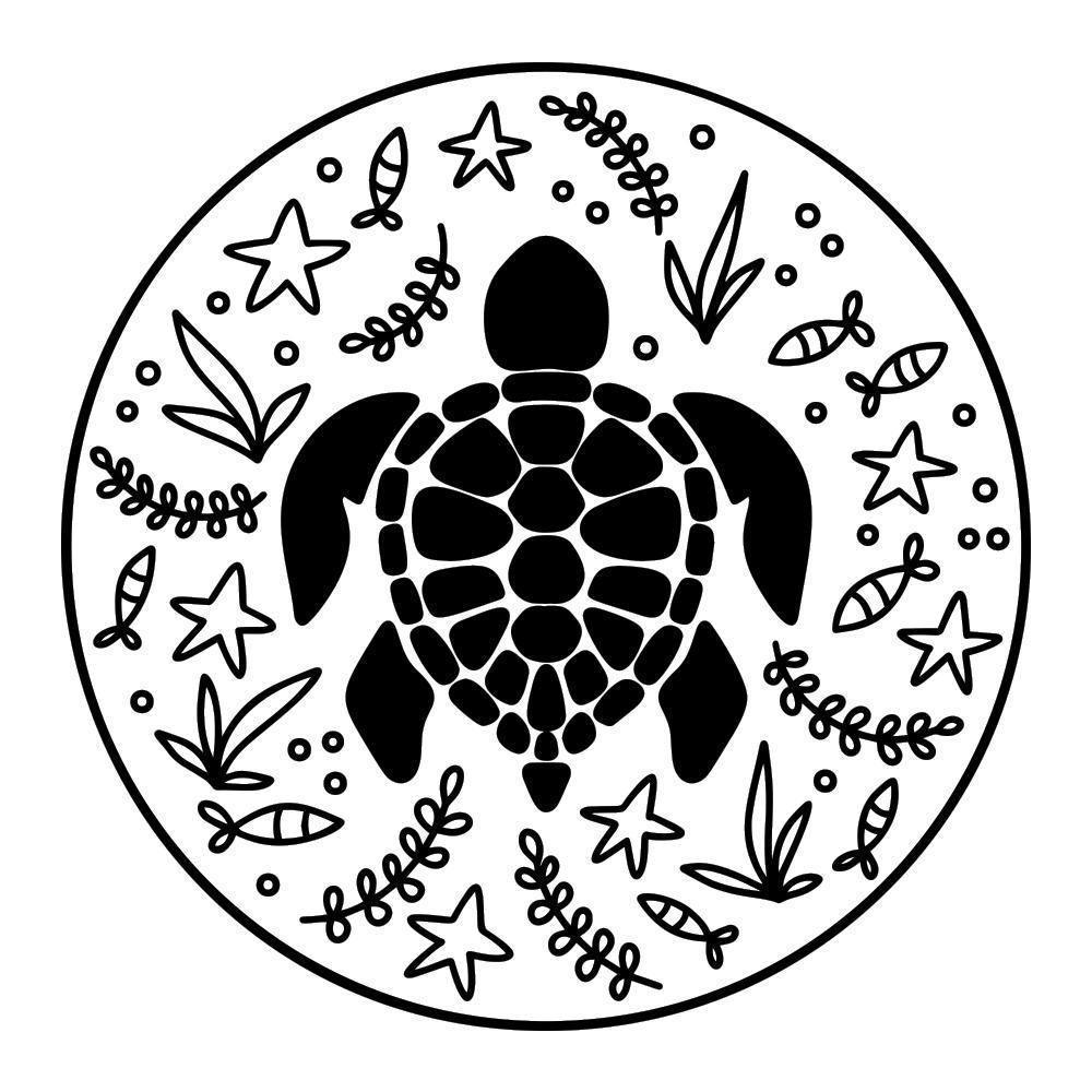 Sea Turtle - Cricut File - Svg, Png, Dxf, Eps - LightBoxGoodMan - LightboxGoodman