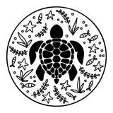 Sea Turtle - Cricut File - Svg, Png, Dxf, Eps - LightBoxGoodMan