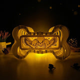 Skull - Bone Pop-Up File - Cricut File - LightBoxGoodMan