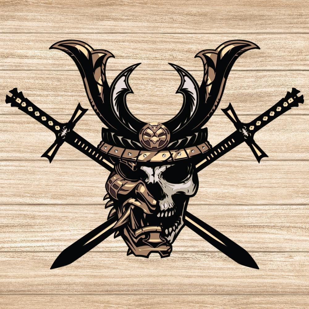 Skull - Paper 3D Layered File - Cricut File - 20x20cm - LightBoxGoodMan - LightboxGoodman