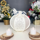 Snowflakes - Pumpkin Lantern File - Cricut File - LightBoxGoodMan - LightboxGoodman
