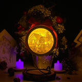 Snowman 1 - 3D Ornament Lantern File - Cricut File - LightBoxGoodMan - LightboxGoodman