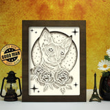 Sphinx Cat – Paper Cut Light Box File - Cricut File - 8x10 inches - LightBoxGoodMan - LightboxGoodman