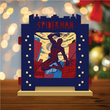 Spider-man - Pop-up Light Box File - Cricut File - LightBoxGoodMan