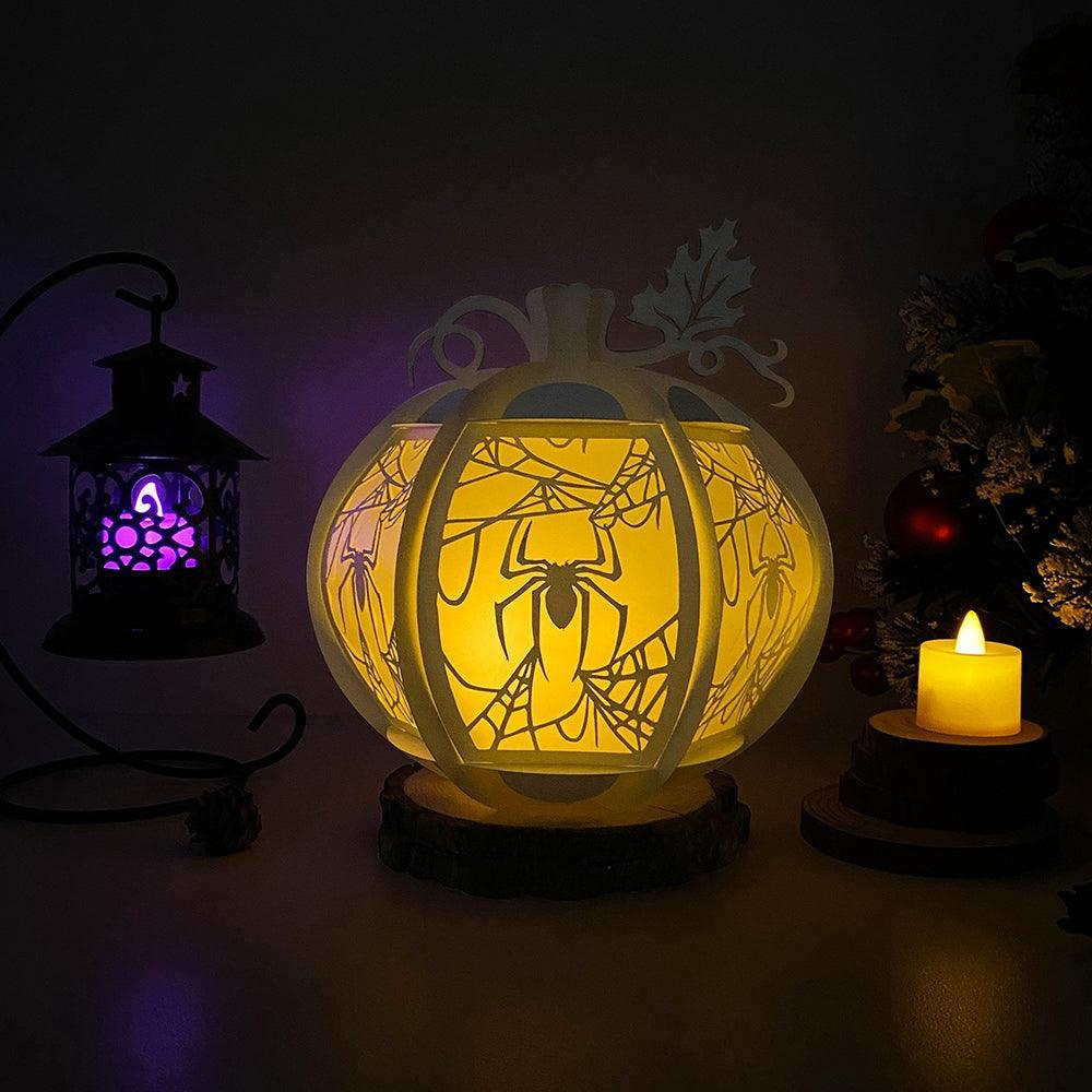 Spider - Pumpkin Lantern File - Cricut File - LightBoxGoodMan - LightboxGoodman
