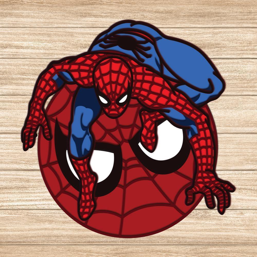 Realistic Spiderman 3 Graphic PSD Free Vector Download