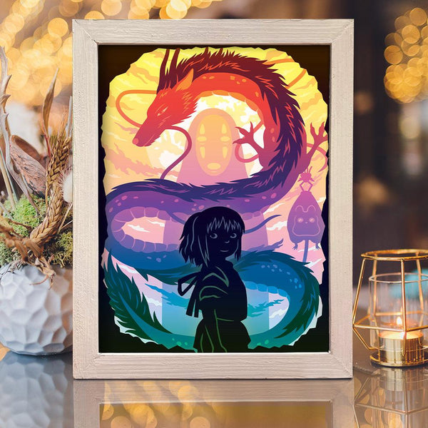 Spirited Away LED Light Box, High Quality Anime Light Box