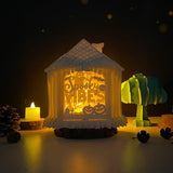 Spooky - House Pop-Up File - Cricut File - LightBoxGoodMan