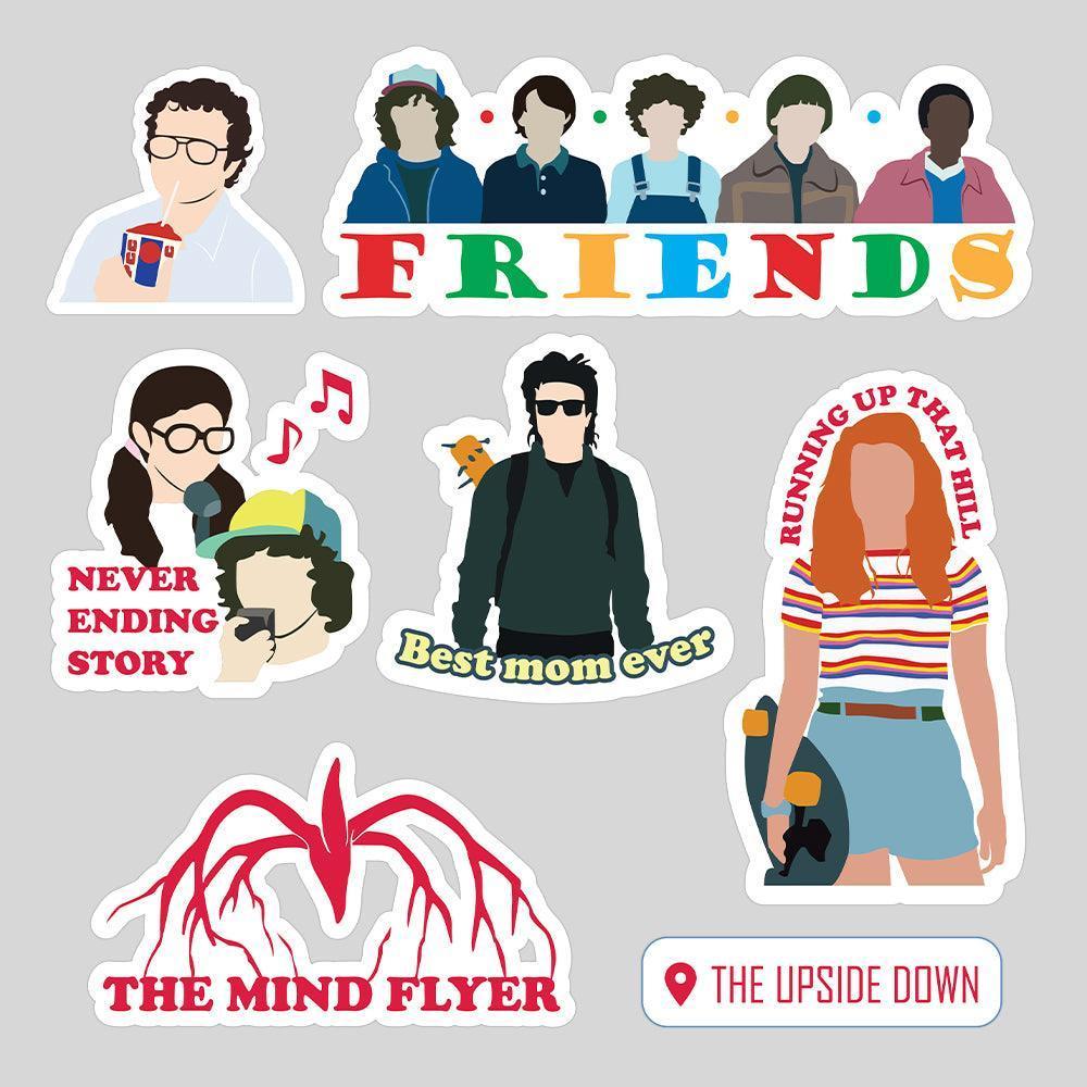 Stranger Things 8 - Cricut File - Svg, Png, Dxf, Eps - LightBoxGoodMan - LightboxGoodman