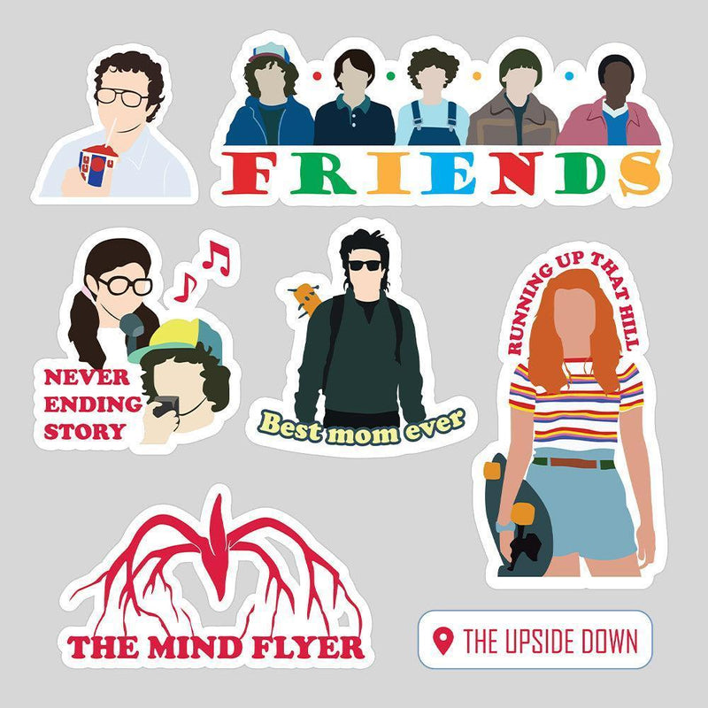 Stranger Things 8 - Cricut File - Svg, Png, Dxf, Eps - LightBoxGoodMan - LightboxGoodman