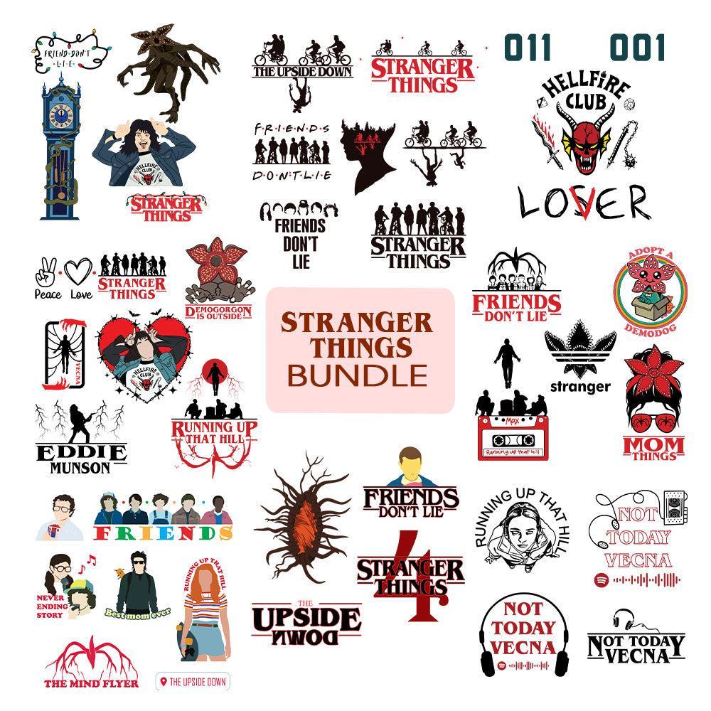 Stranger things svg, Stranger things birthday svg, Stranger things svg  images, Stranger things eleven svg - Bundle Cricut