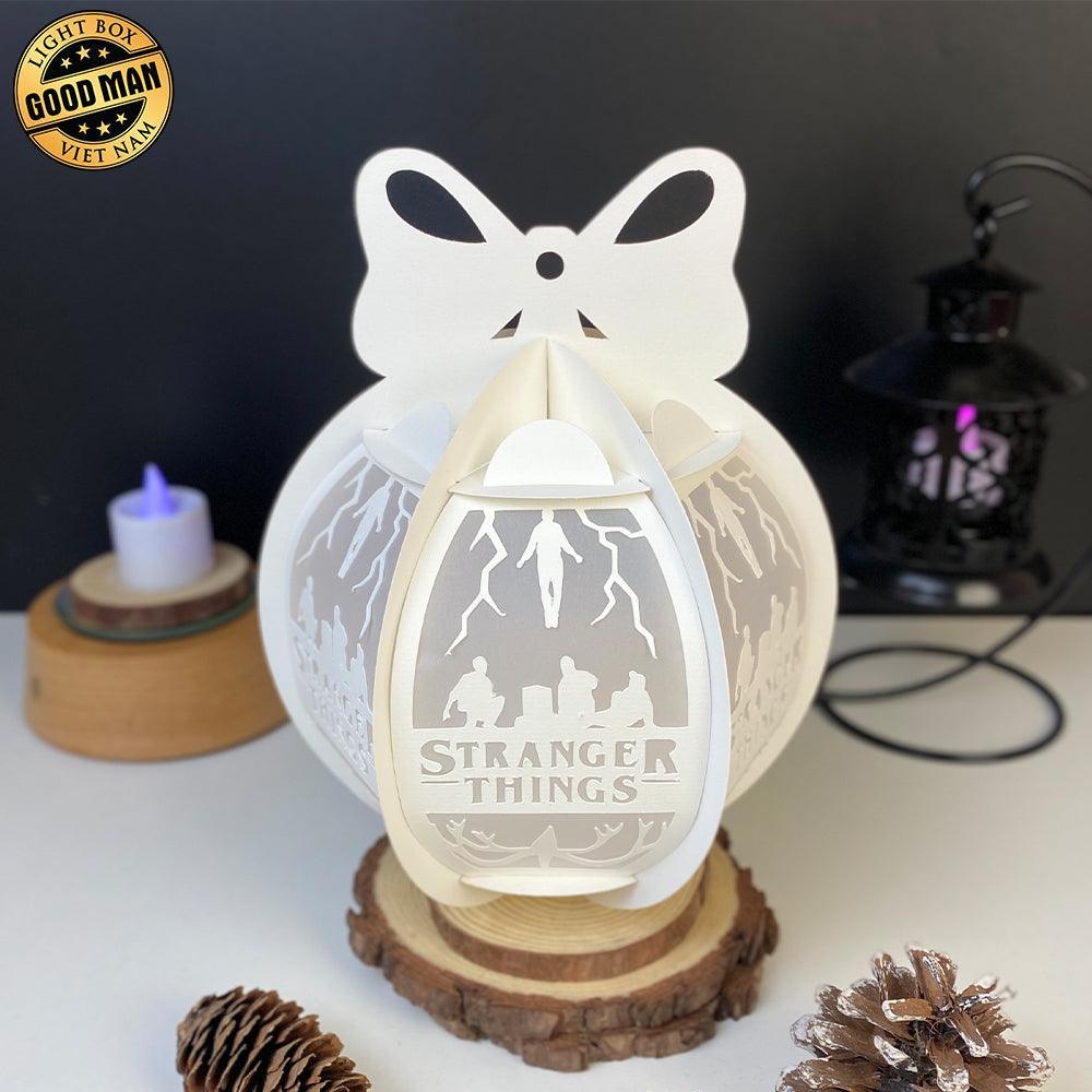 Stranger Things - Globe Lantern File - Cricut File - LightBoxGoodMan - LightboxGoodman