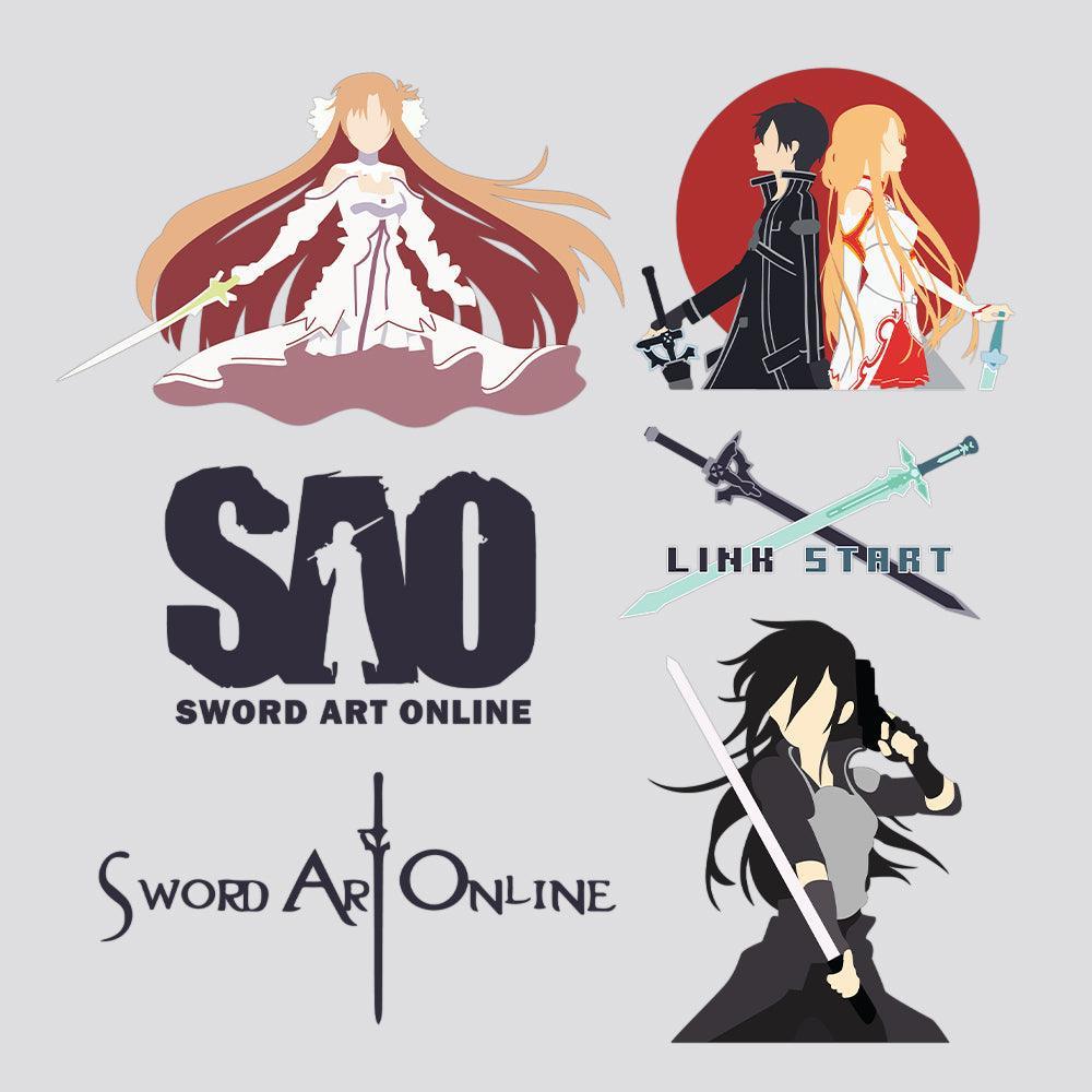 Sword Art Online Anime Logo PNG vector in SVG, PDF, AI, CDR format