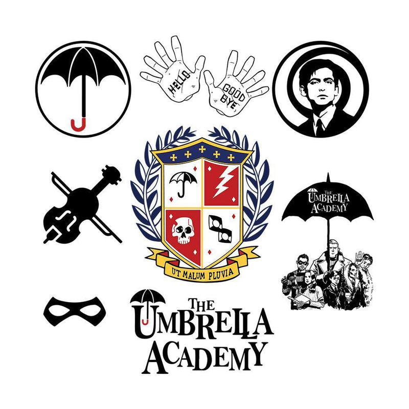 The Umbrella Academy - Cricut File - Svg, Png, Dxf, Eps - LightBoxGoodMan - LightboxGoodman