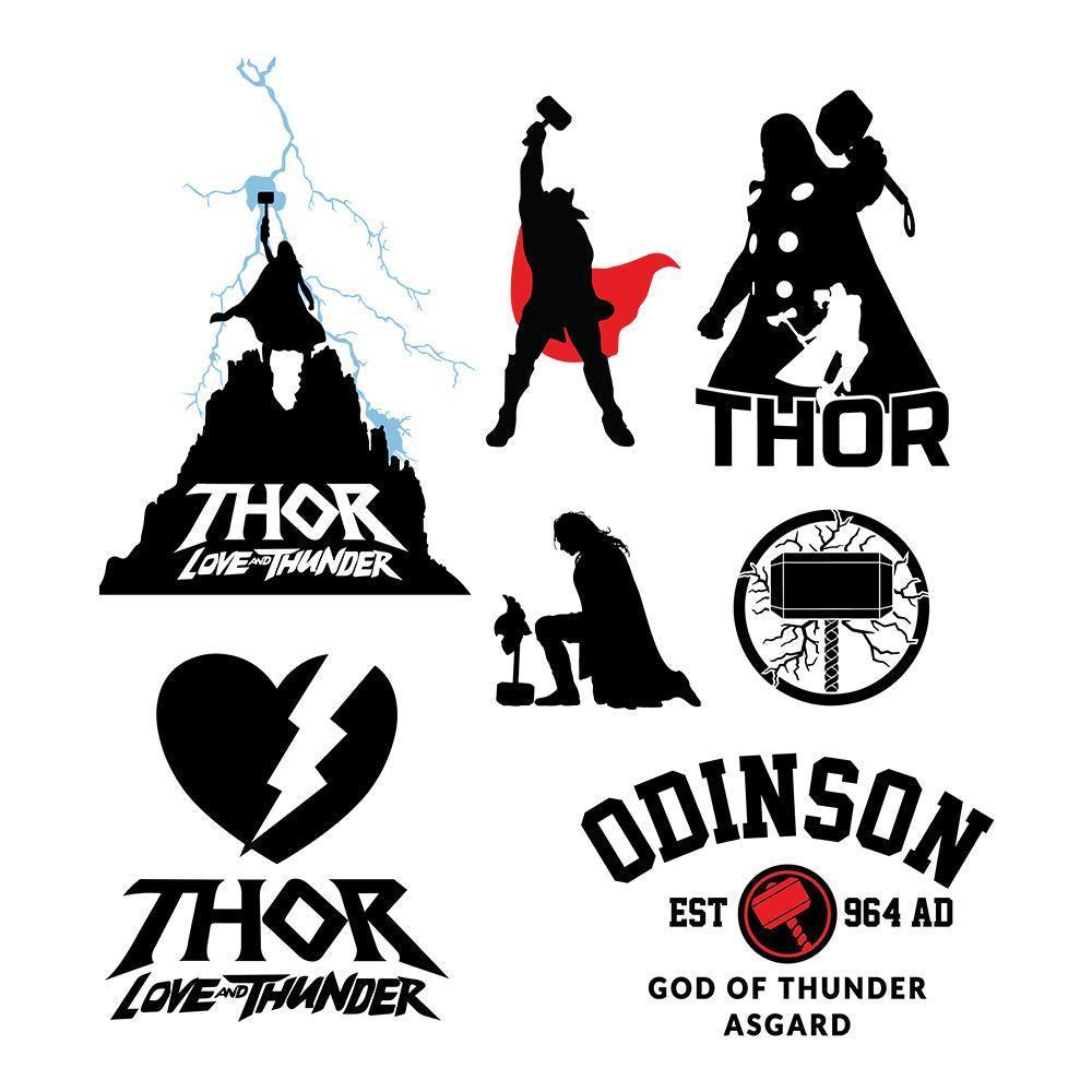 Thor - Cricut File - Svg, Png, Dxf, Eps - LightBoxGoodMan - LightboxGoodman
