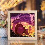 Totoro 10 – Paper Cut Light Box File - Cricut File - 8x8 inches - LightBoxGoodMan