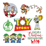 Toy Story Christmas - Cricut File - Svg, Png, Dxf, Eps - LightBoxGoodMan - LightboxGoodman