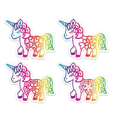 Unicorn Spectrum Stickers - Cricut File - Svg, Png, Dxf, Eps - LightBoxGoodMan - LightboxGoodman